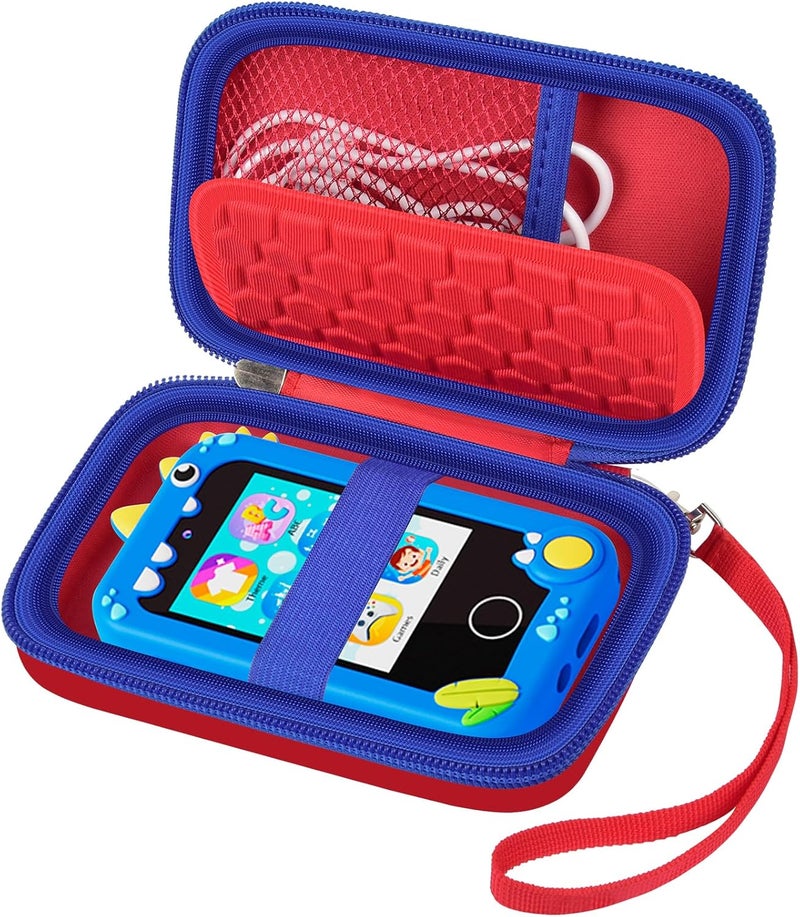 ALKOO Kids Toy Smartphone Case Compatible with Kikapabi/for Joozfee/for dancingcow/for Prysyedawn, Learning Toys Holder for Toddler Play Cell Phone, SD Card, Over 7 Years Age (Red) - Image 1